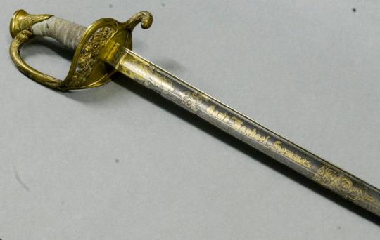 Captain's sword, CSS Alabama, 1864