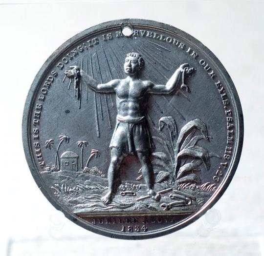 Tewkesbury medal, made by Davis of Birmingham, 1834