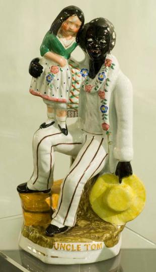 Uncle Tom and Little Eva, made in Staffordshire, after 1852