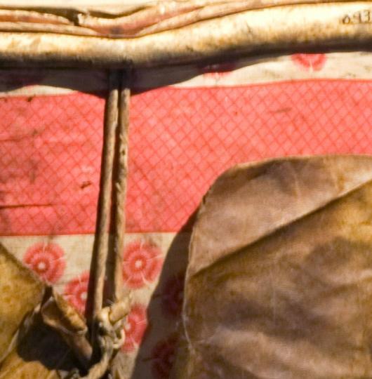 Drum (detail), made in Nigeria, about 1898