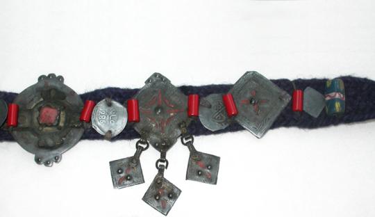 Woman's girdle (detail), made in Sierra Leone, date unknown