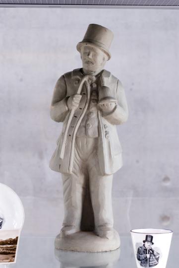 Figure of 'Blind Joe', about 1900