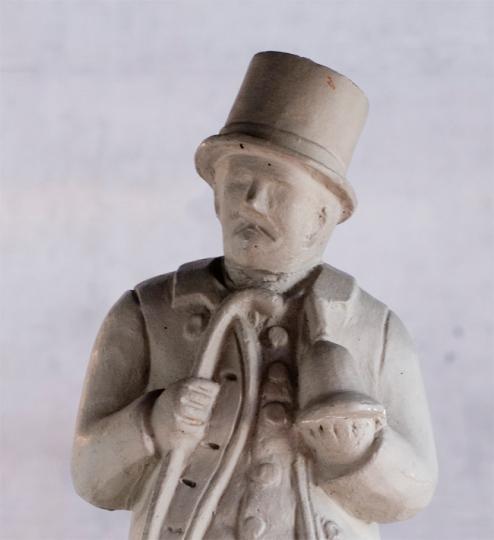 Figure of 'Blind Joe' (detail), about 1900
