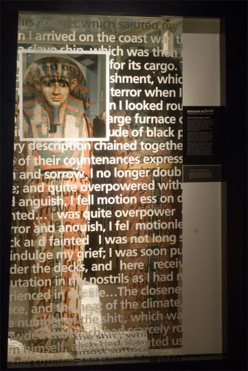 Coffins of Khnum-Nakht and Nekht-Ankh, 12th Dynasty Egypt, displayed at Manchester Museum in 2007
