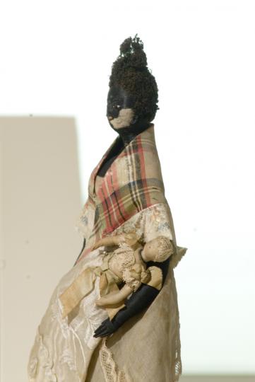 Model of a freed female slave, maker unknown, 1834-6
