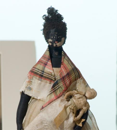 Model of a freed female slave, maker unknown, 1834-6