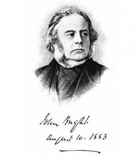 John Bright and anti-slavery